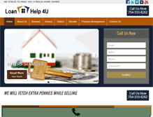 Tablet Screenshot of loanhelp4u.com